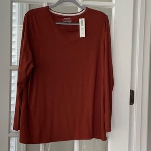 Chico’s long sleeve tee 3 NWT